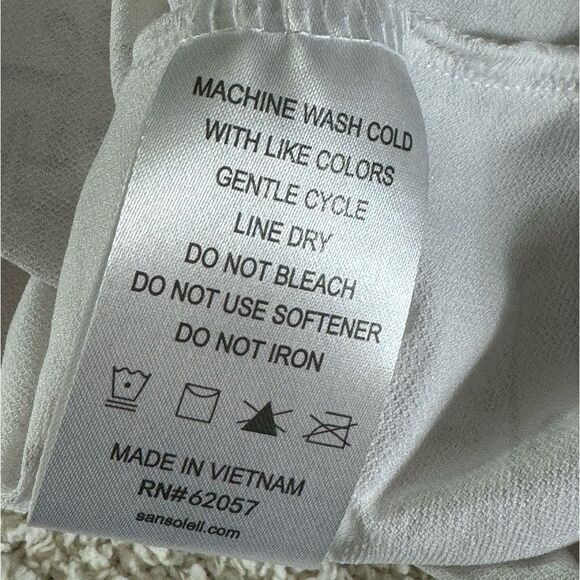 Sansoleil Top Womens Sz Small quoter Zip Sun Glow Mock Neck UPF 50 + Golf New - Picture 9 of 11